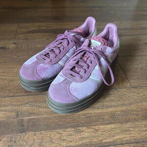Adidas Gazelle Bold Mauve Pink Size 8